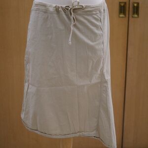 James Perse Khaki Asymmetrical Skirt